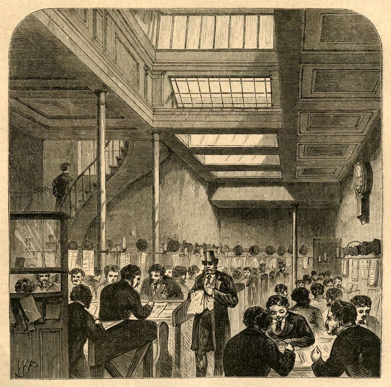 Clearinghuset, 1897. av Unbekannt