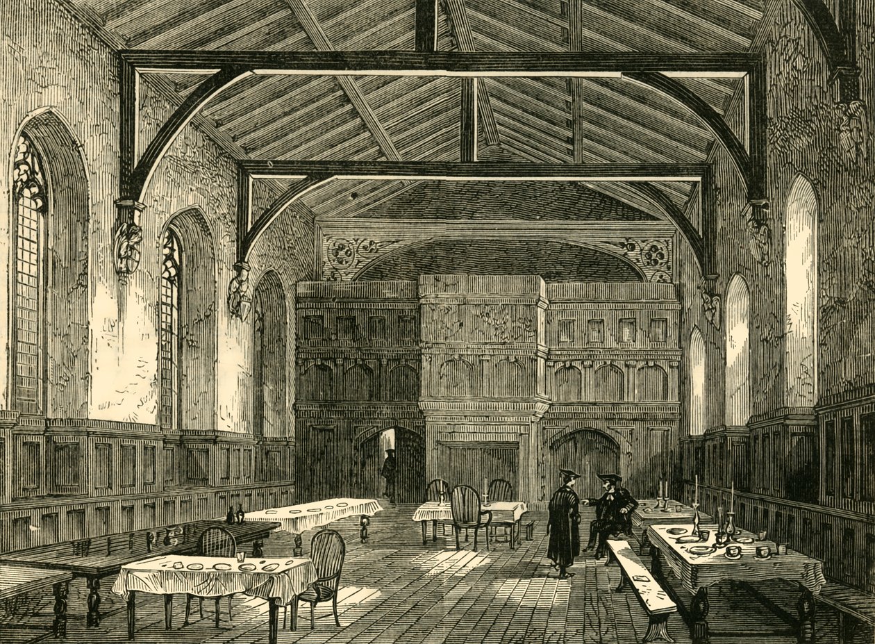 College Hall, 1881. av Unbekannt