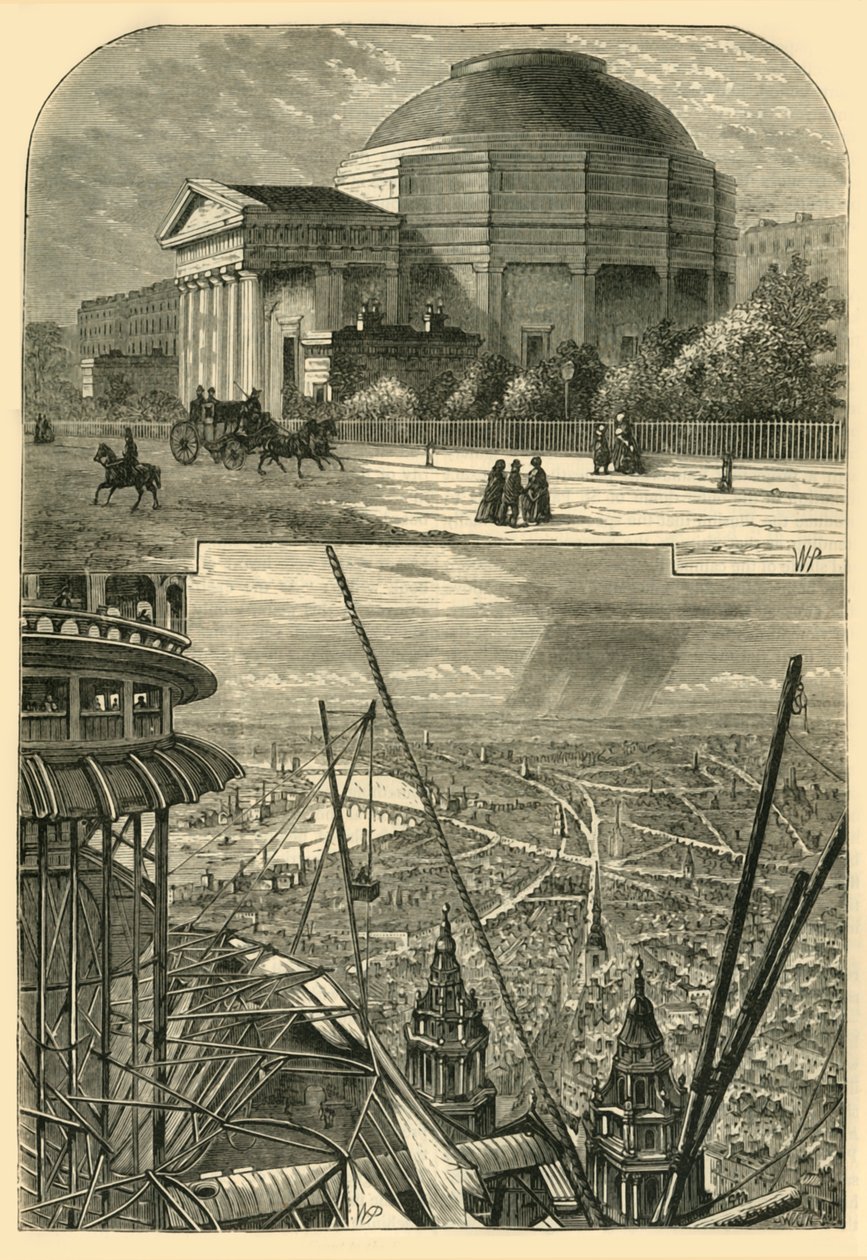 Colosseum i 1827, c1876. av Unbekannt