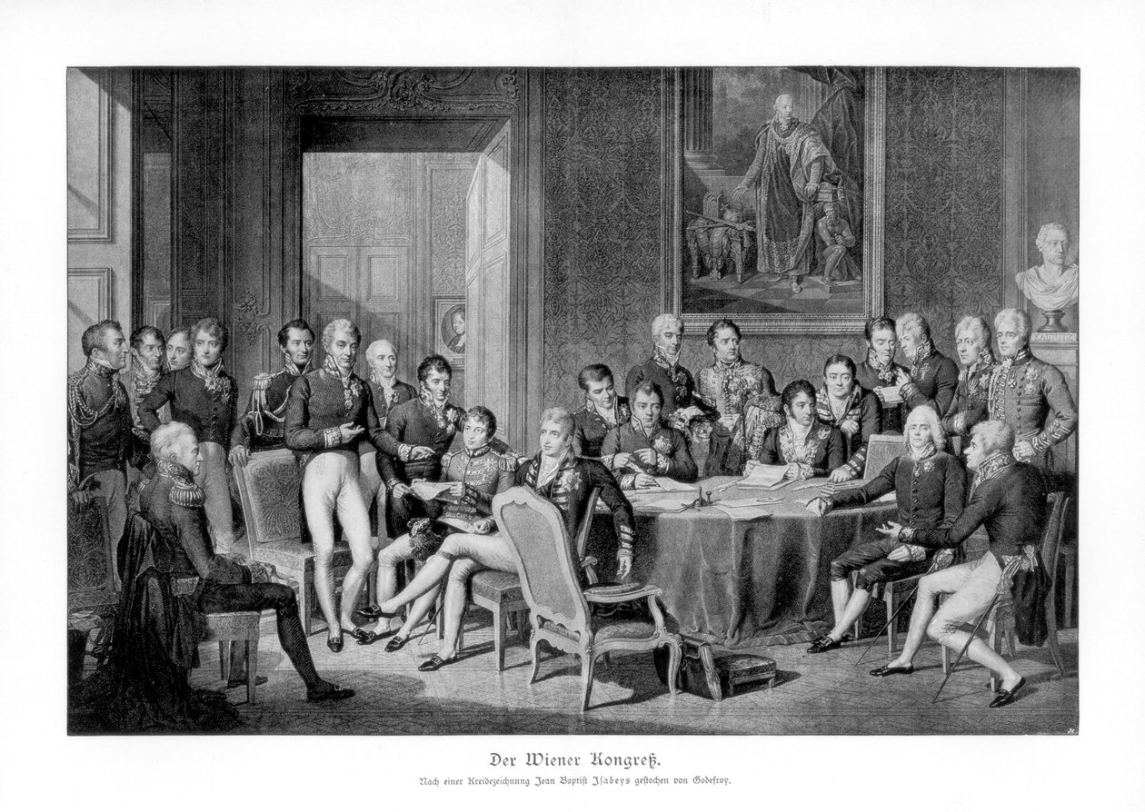 Wienerkongressen, 1814-1815 1900 av Unbekannt