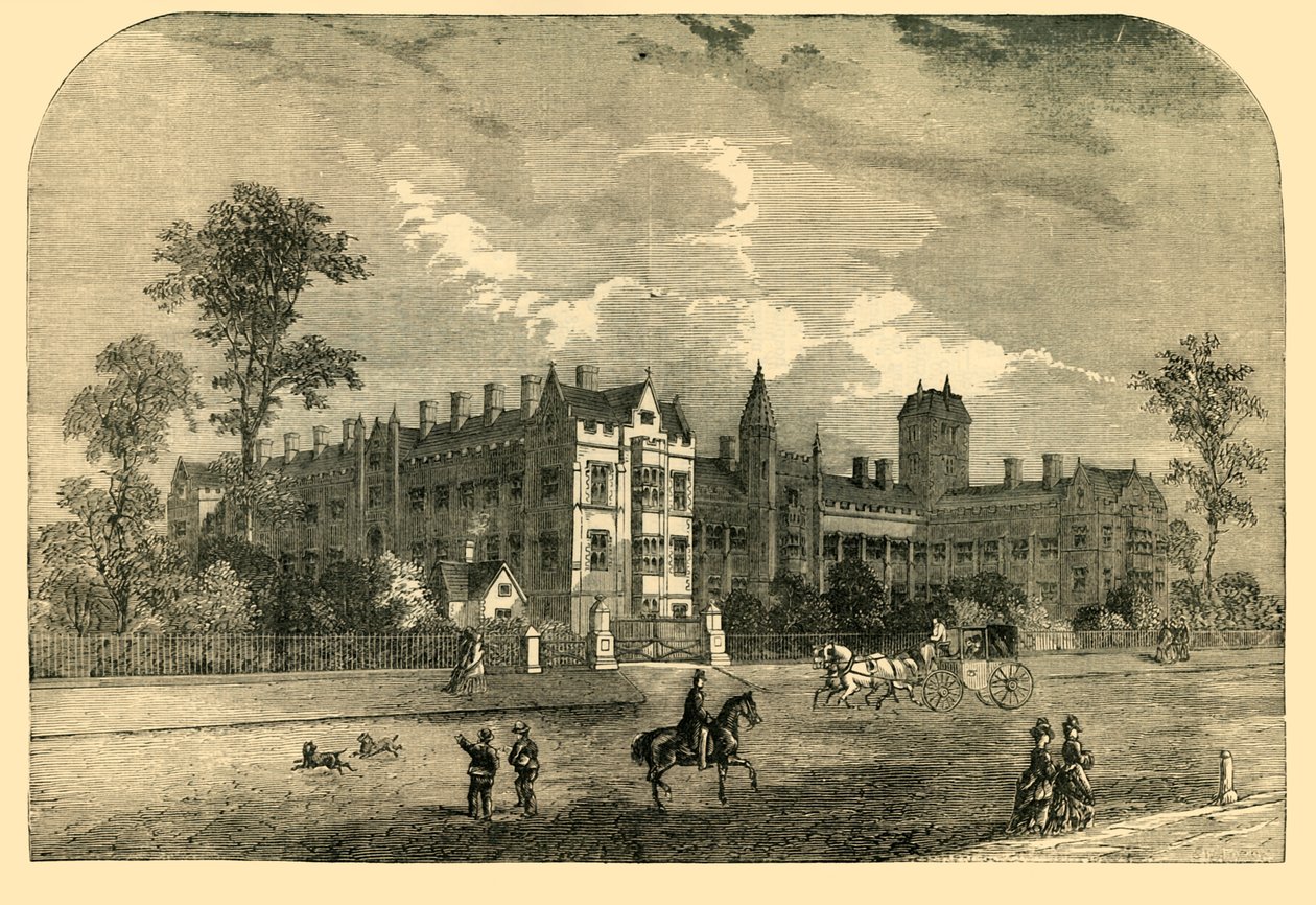 The Consumption Hospital, Brompton, c1876. av Unbekannt