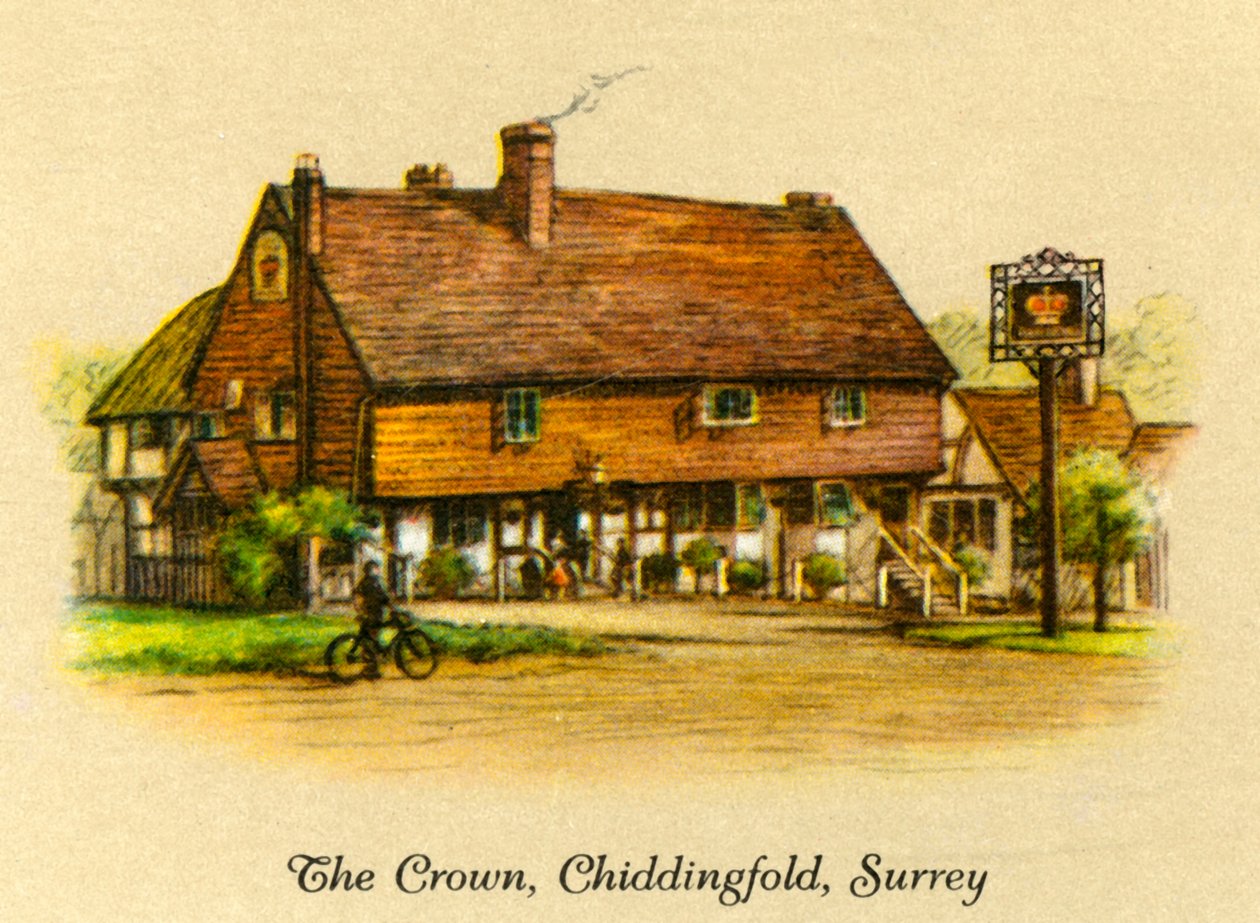 The Crown, Chiddingfold, Surrey, 1936. av Unbekannt