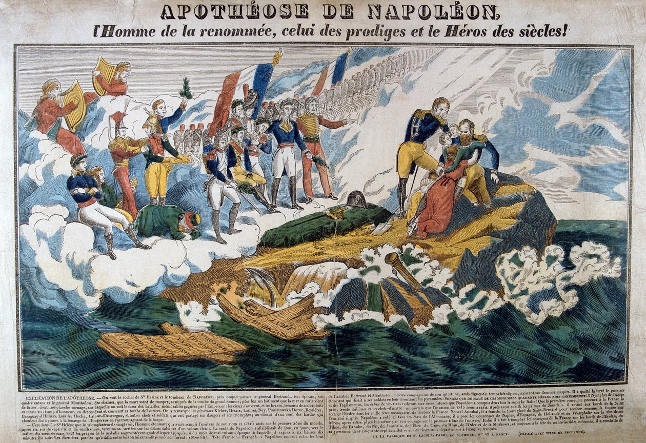 The Crowning Glory of Napoleon, 1800-tallet av Unbekannt