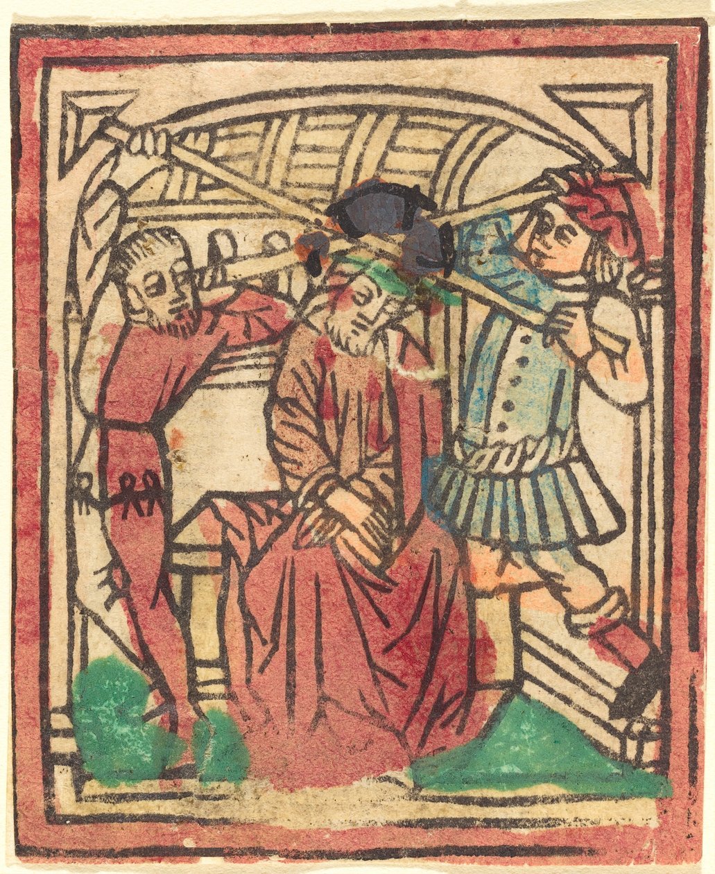 The Crowning with Thorns, 1440. av Unbekannt