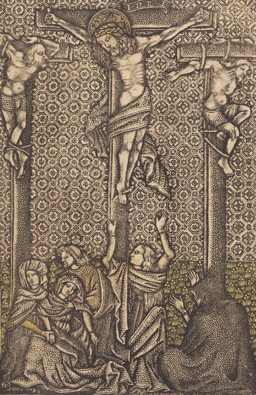 Korsfestelsen, ca. 1460. av Unbekannt