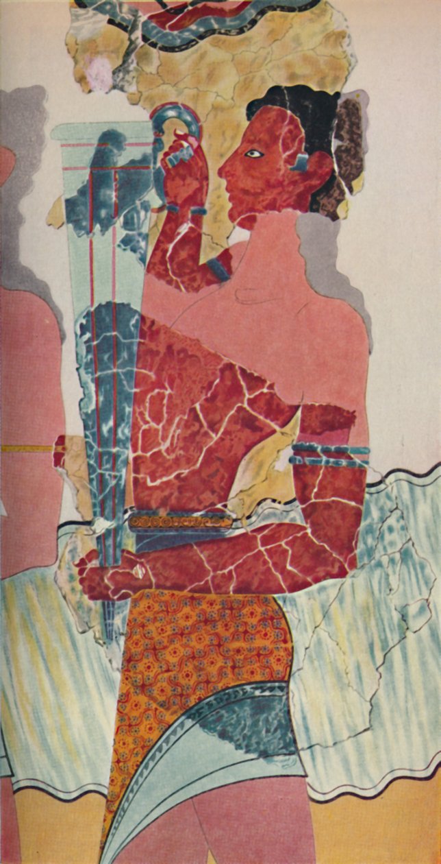 The Cup-Bearer, minoisk, c1950. av Unbekannt