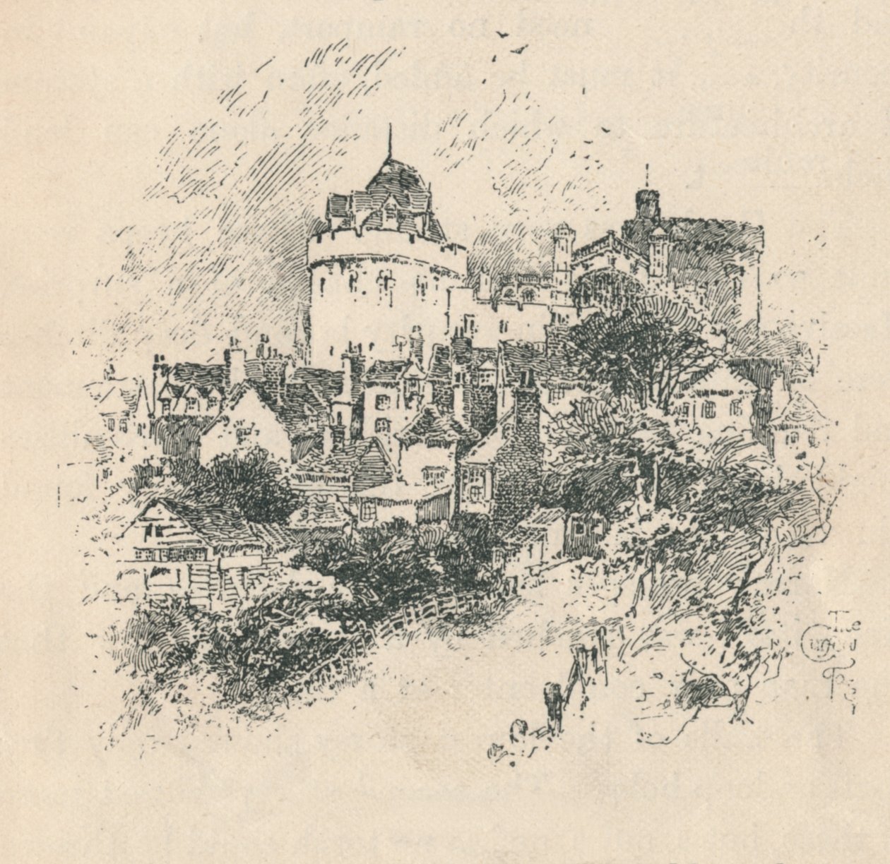 Portforbudstårnet, 1895 av Unbekannt