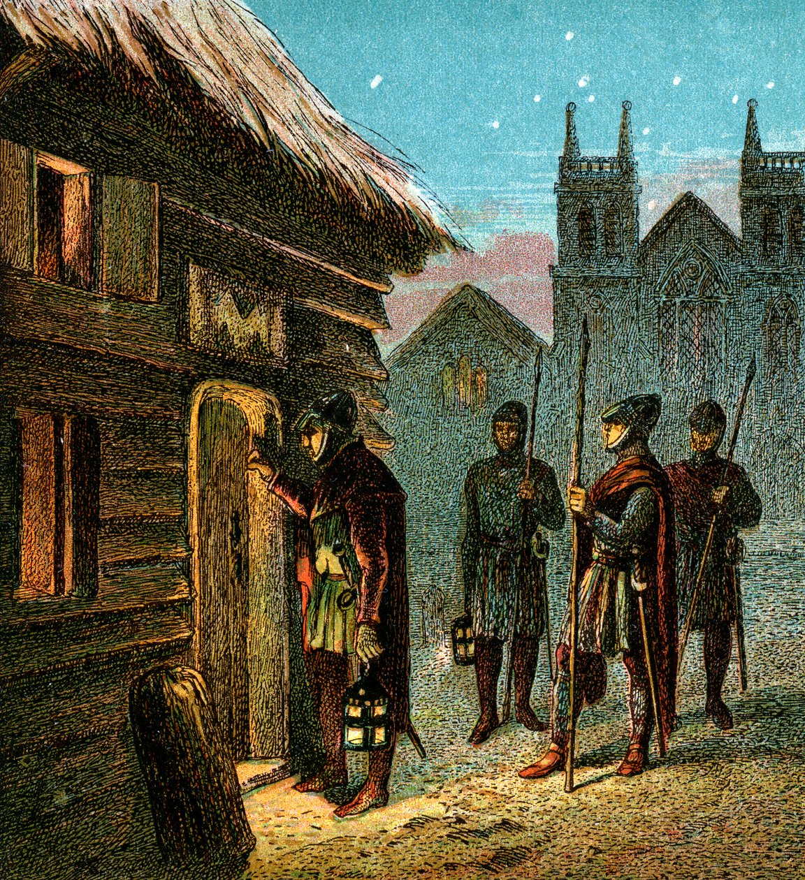 Portforbudet, c1850 av Unbekannt