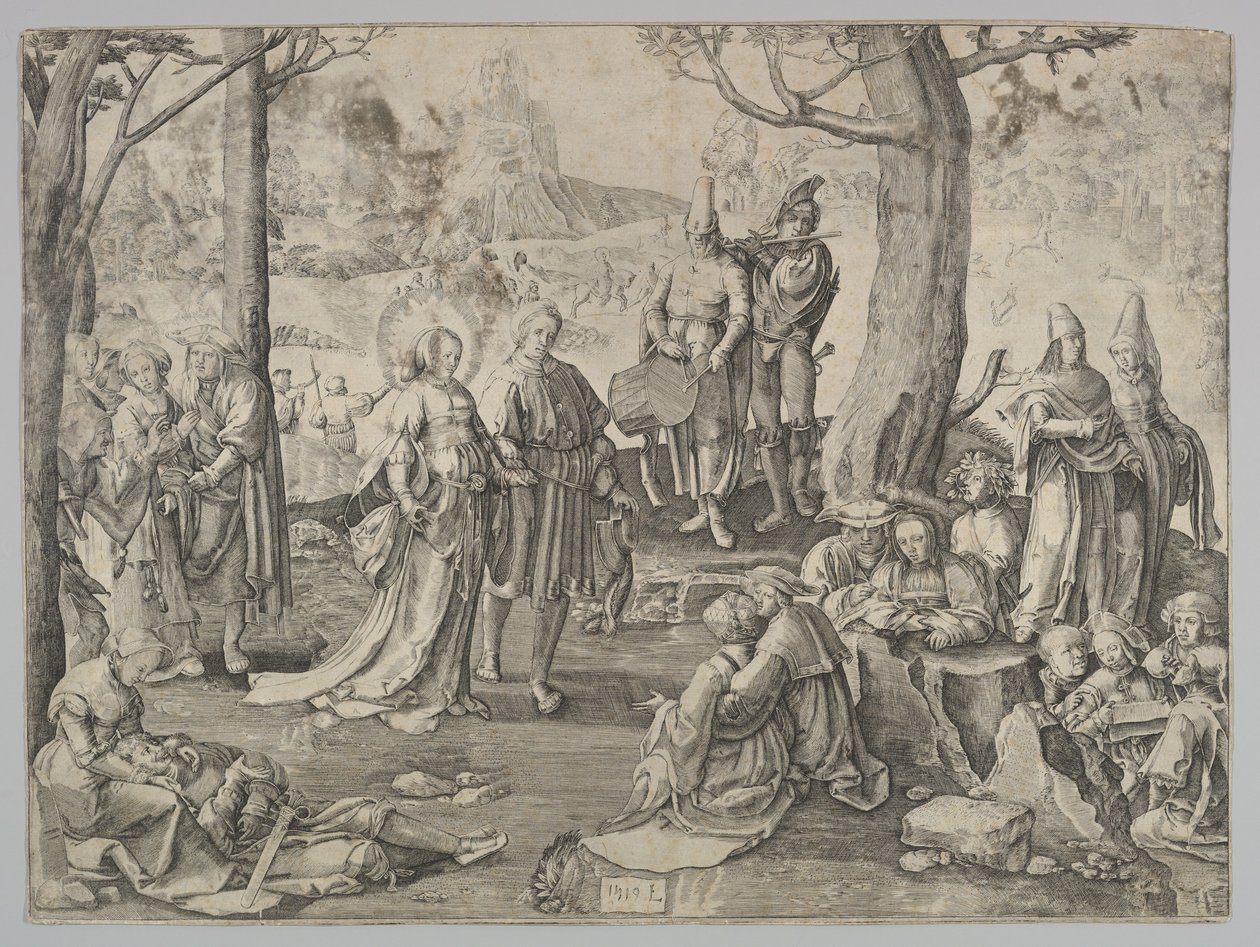 St. Maria Magdalenas dans kopi.n.d. av Unbekannt