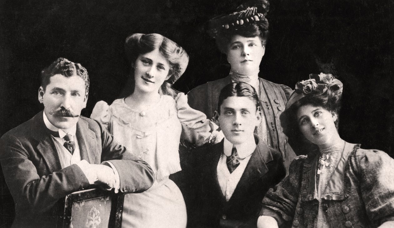 The Dare Family, tidlig på 1900-tallet av Unbekannt