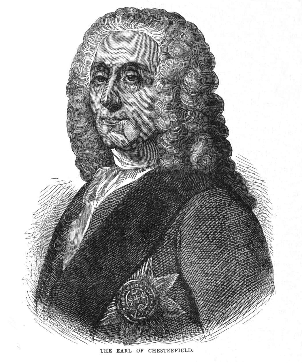 The Earl of Chesterfield, c1800 1878 av Unbekannt