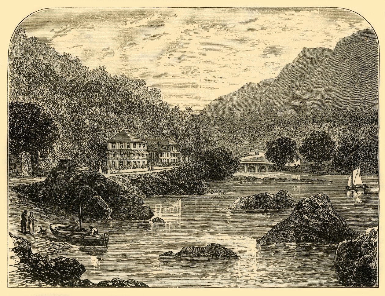 The Eccles Hotel, 1898. av Unbekannt