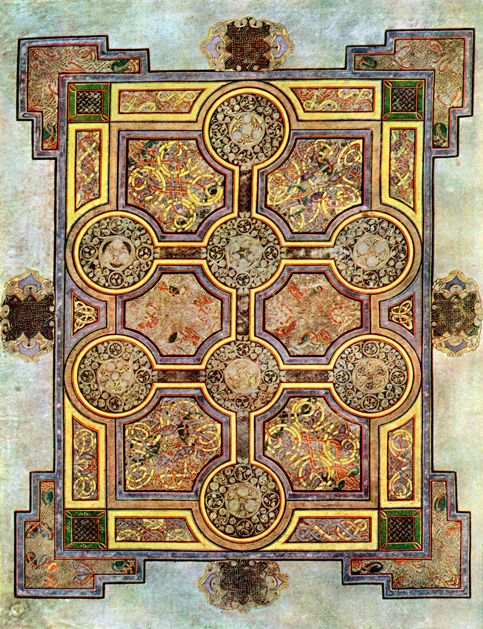 The Eight Circled Cross, 800 AD, 20. århundre av Unbekannt
