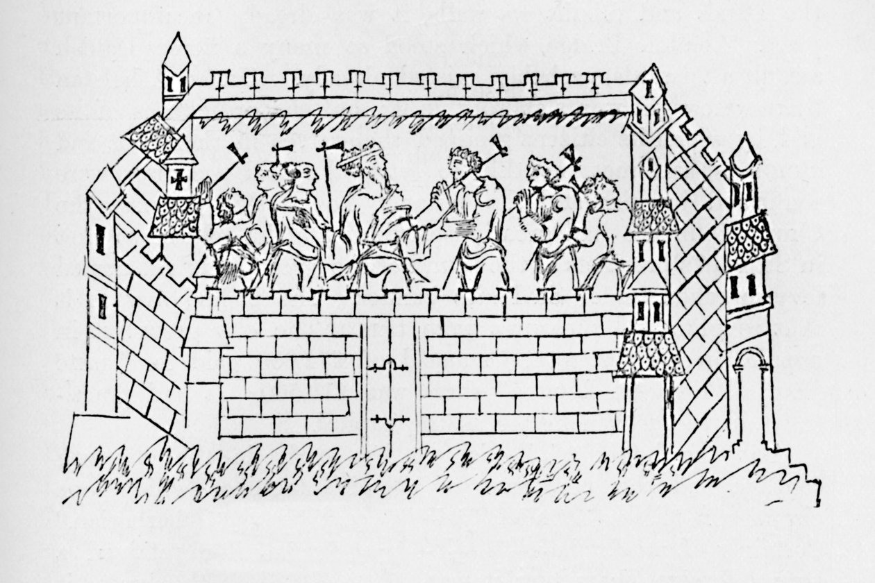 Den engelske Burgh MS. juni xi., 1902 av Unbekannt