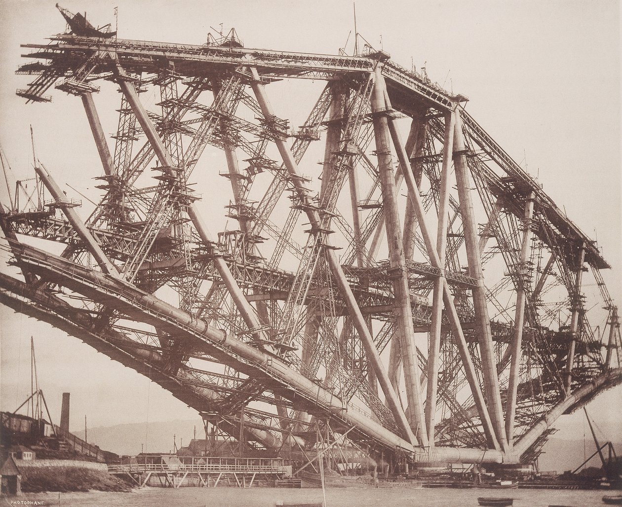 The Fife cantilever, c1880s av Unbekannt