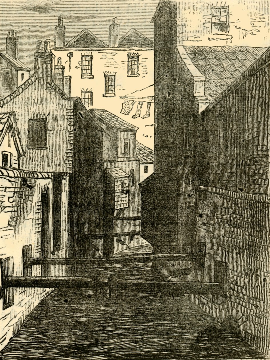 Flåtegrøften, fra den røde løve., c1872. av Unbekannt