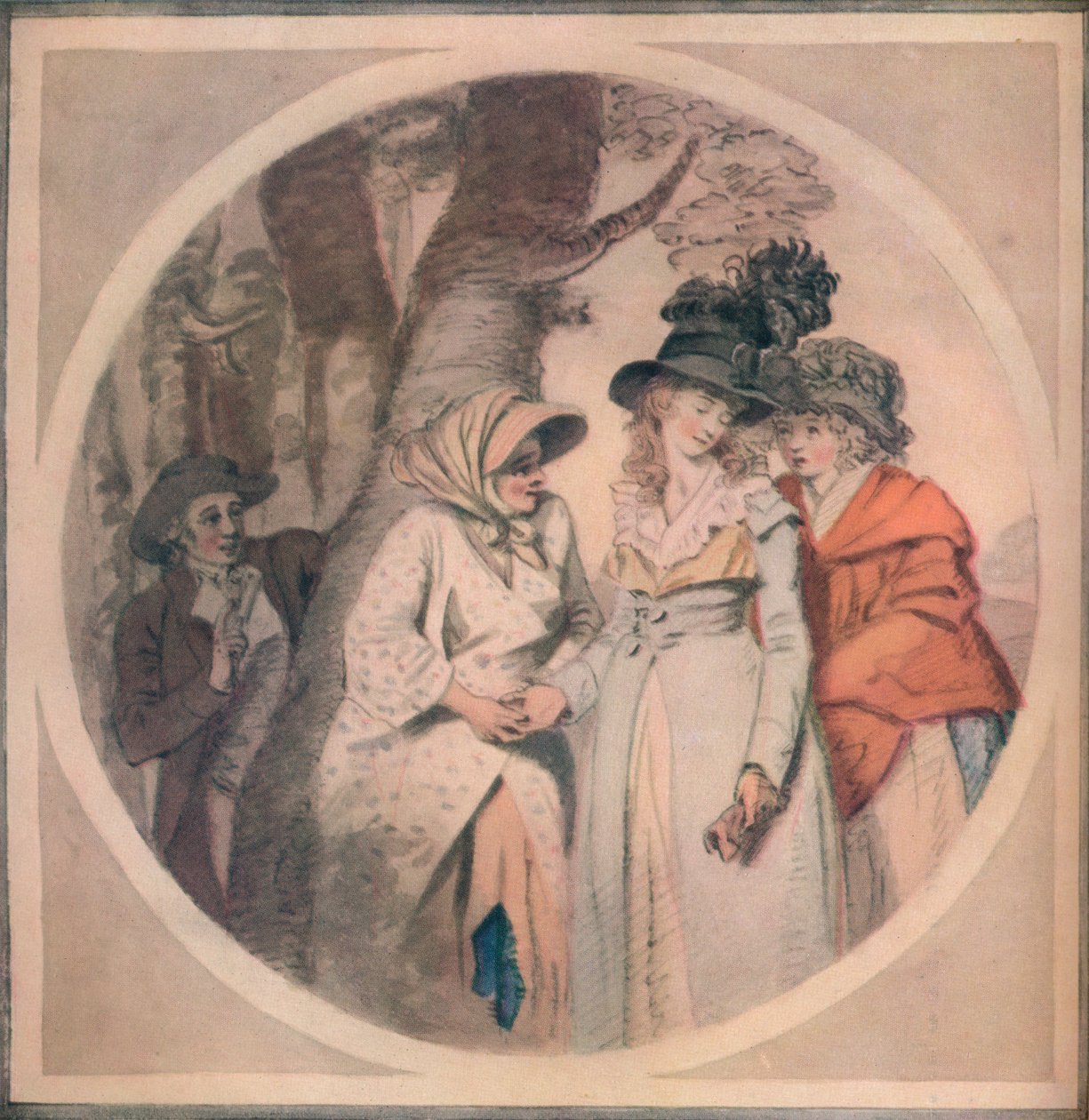 Spåkonen, 1911 av Unbekannt