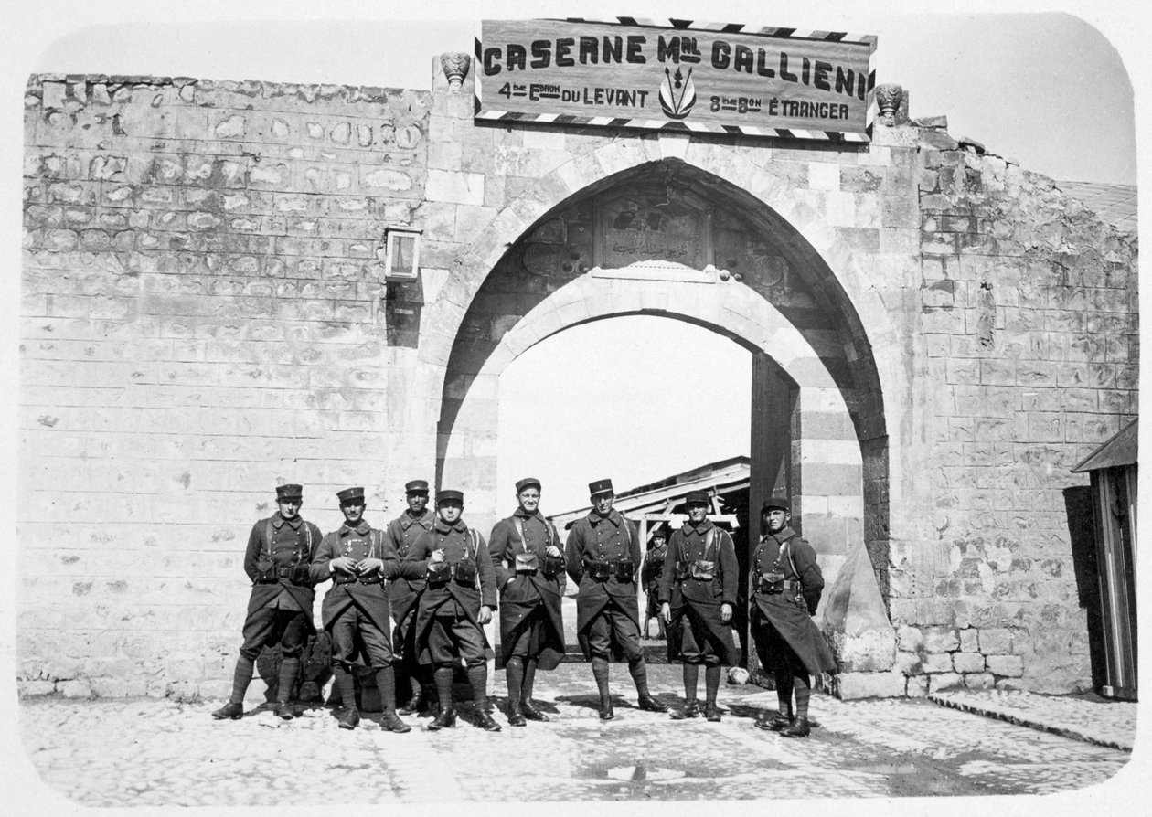 Den franske fremmedlegionen, Syria, 1900-tallet av Unbekannt