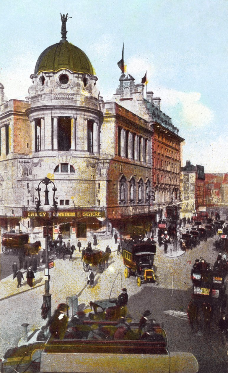 The Gaiety Theatre, Strand, London, 1907 av Unbekannt