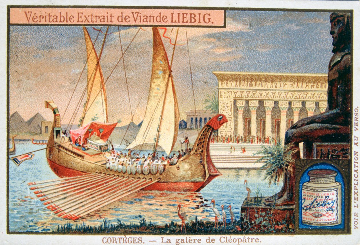 Byssene til Cleopatra, ca 1900 av Unbekannt