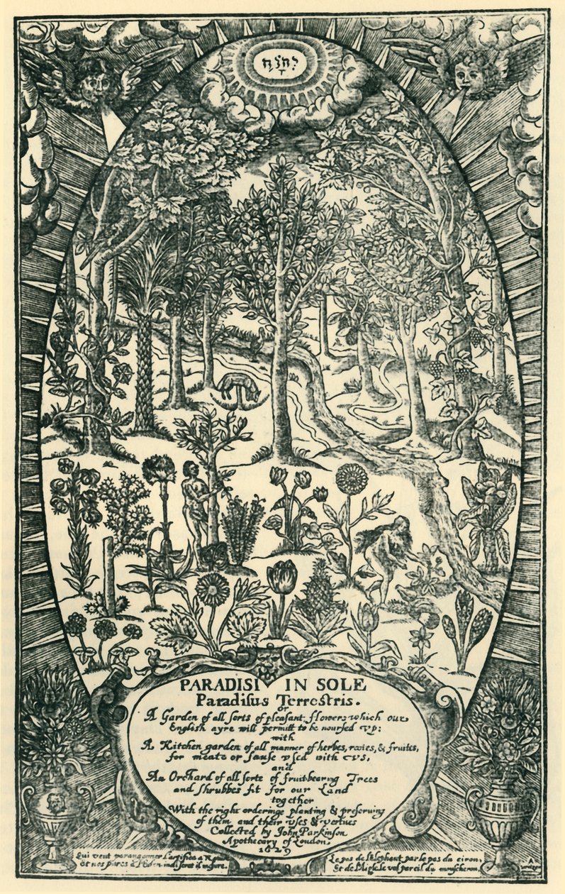 Edens hage, 1629, 1944. av Unbekannt