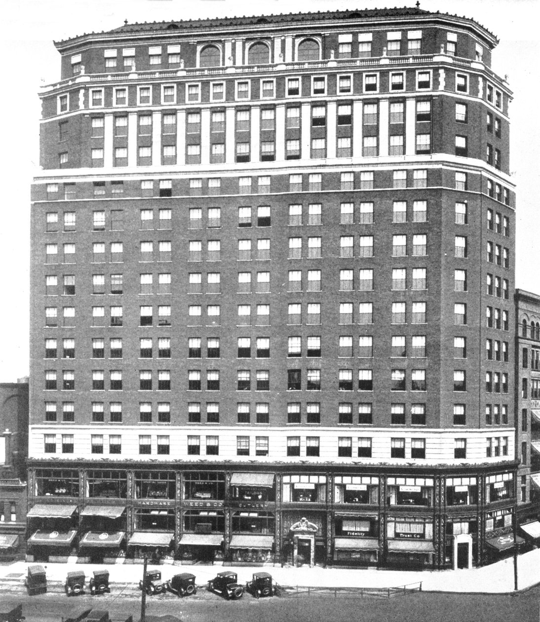 Genesee-bygningen, Buffalo, New York, 1924 av Unbekannt