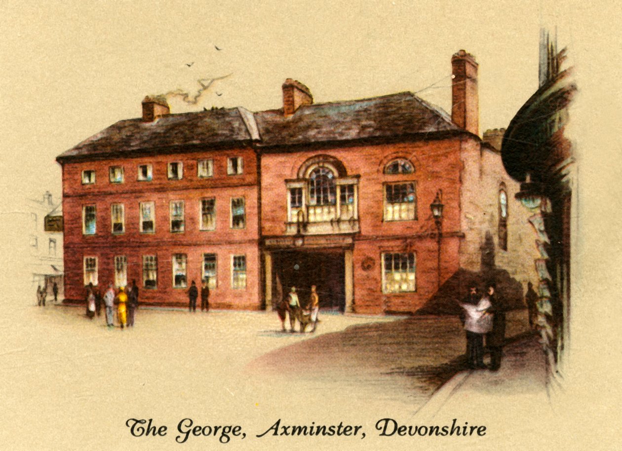 The George, Axminster, Devonshire, 1936. av Unbekannt