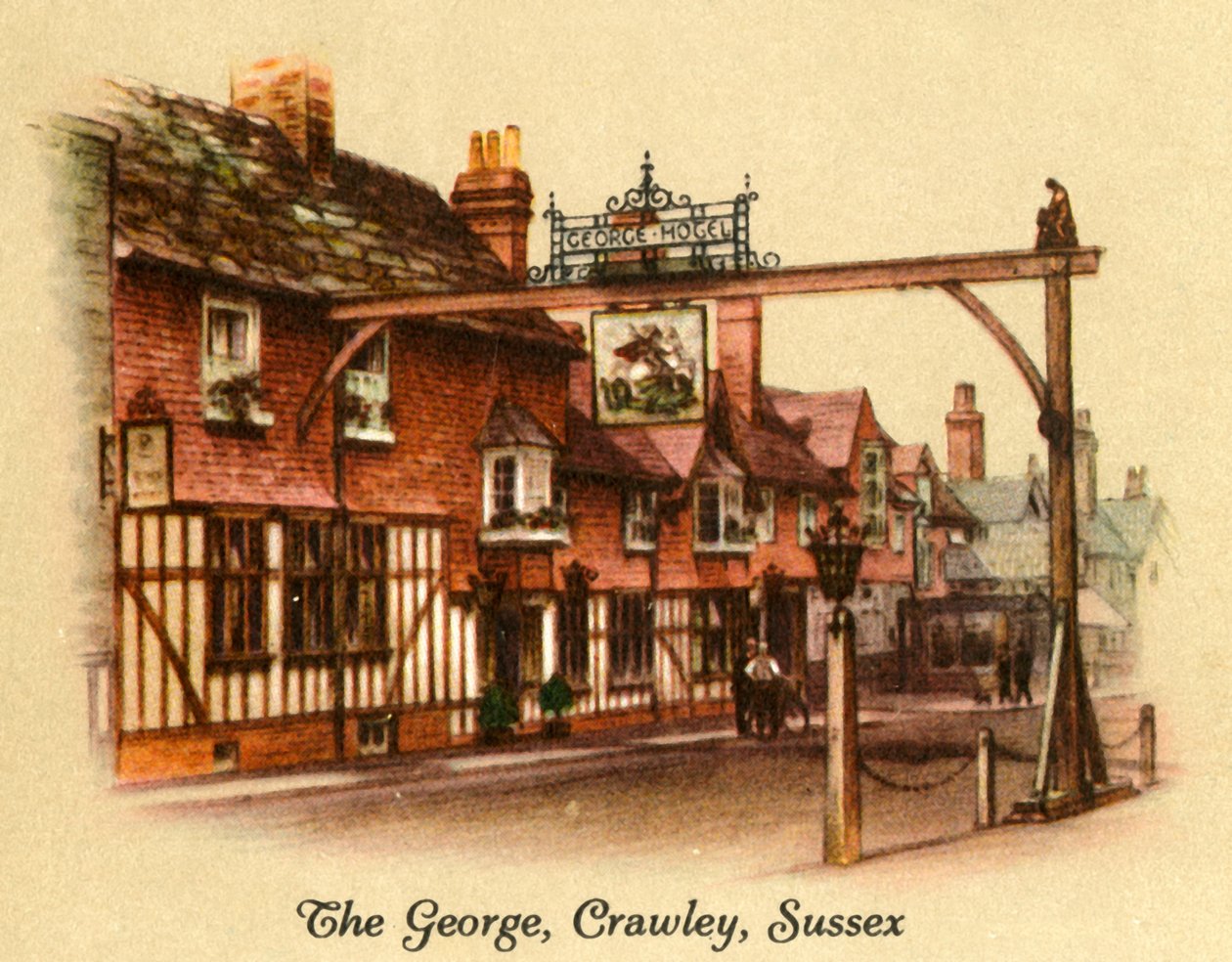 The George, Crawley, Sussex, 1936. av Unbekannt