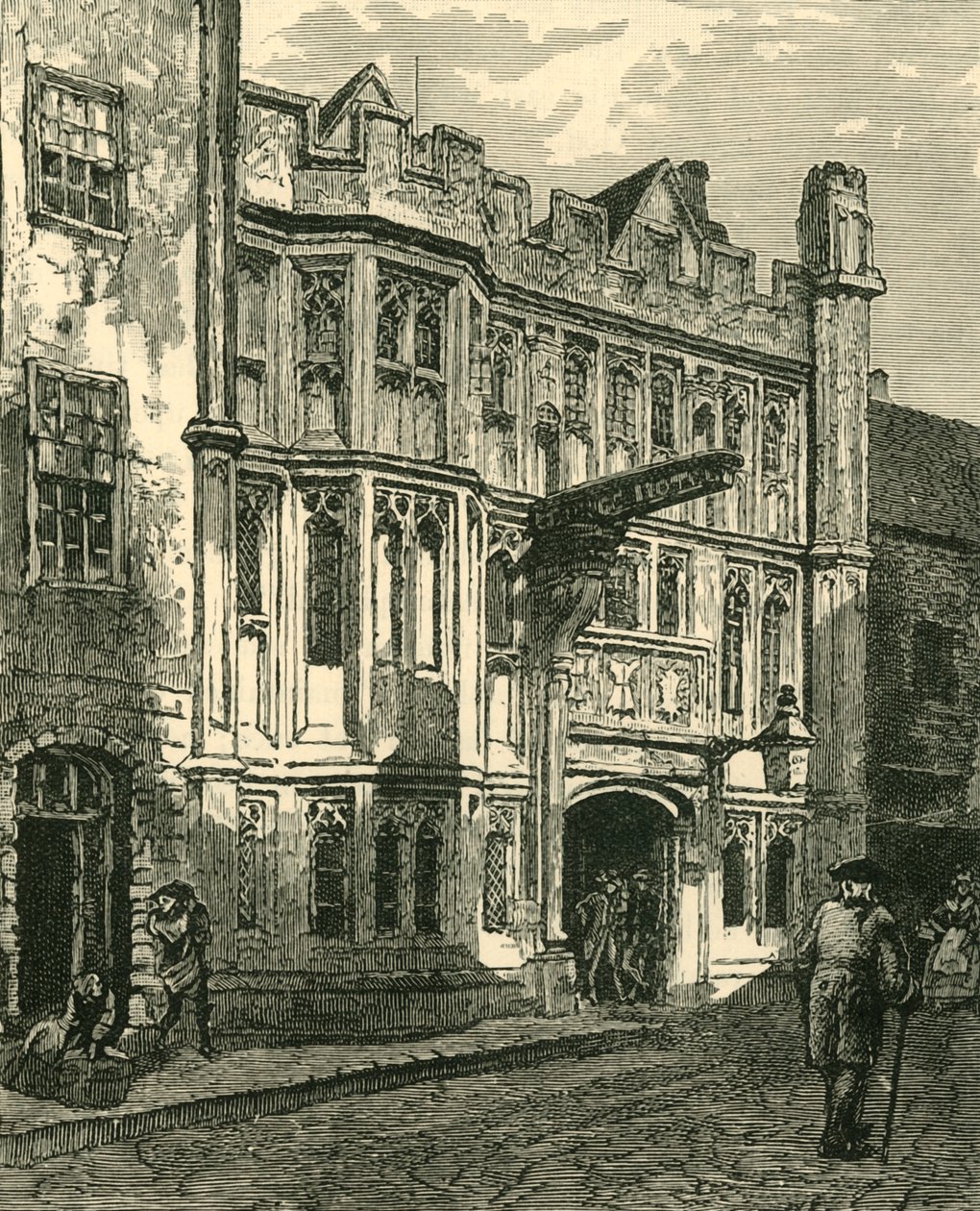 The George Inn, 1898. av Unbekannt