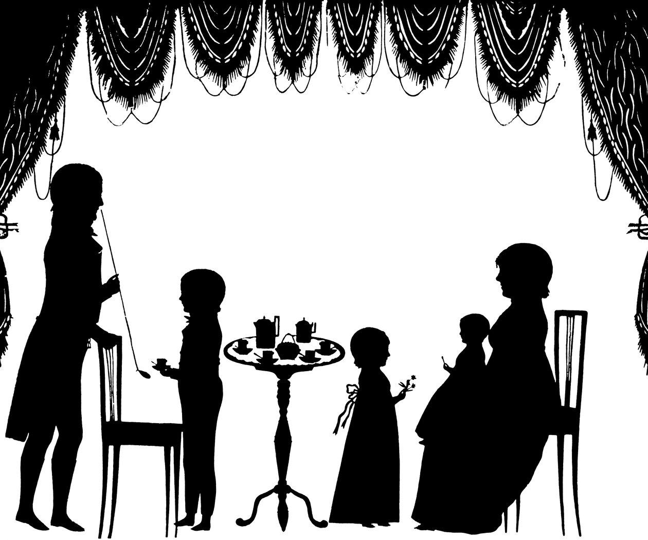 Goethe-familien, 1912 av Unbekannt