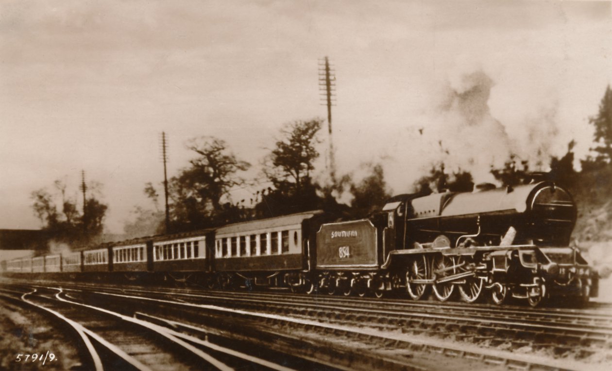 The Golden Arrow Service, Southern Railway, c1930. av Unbekannt