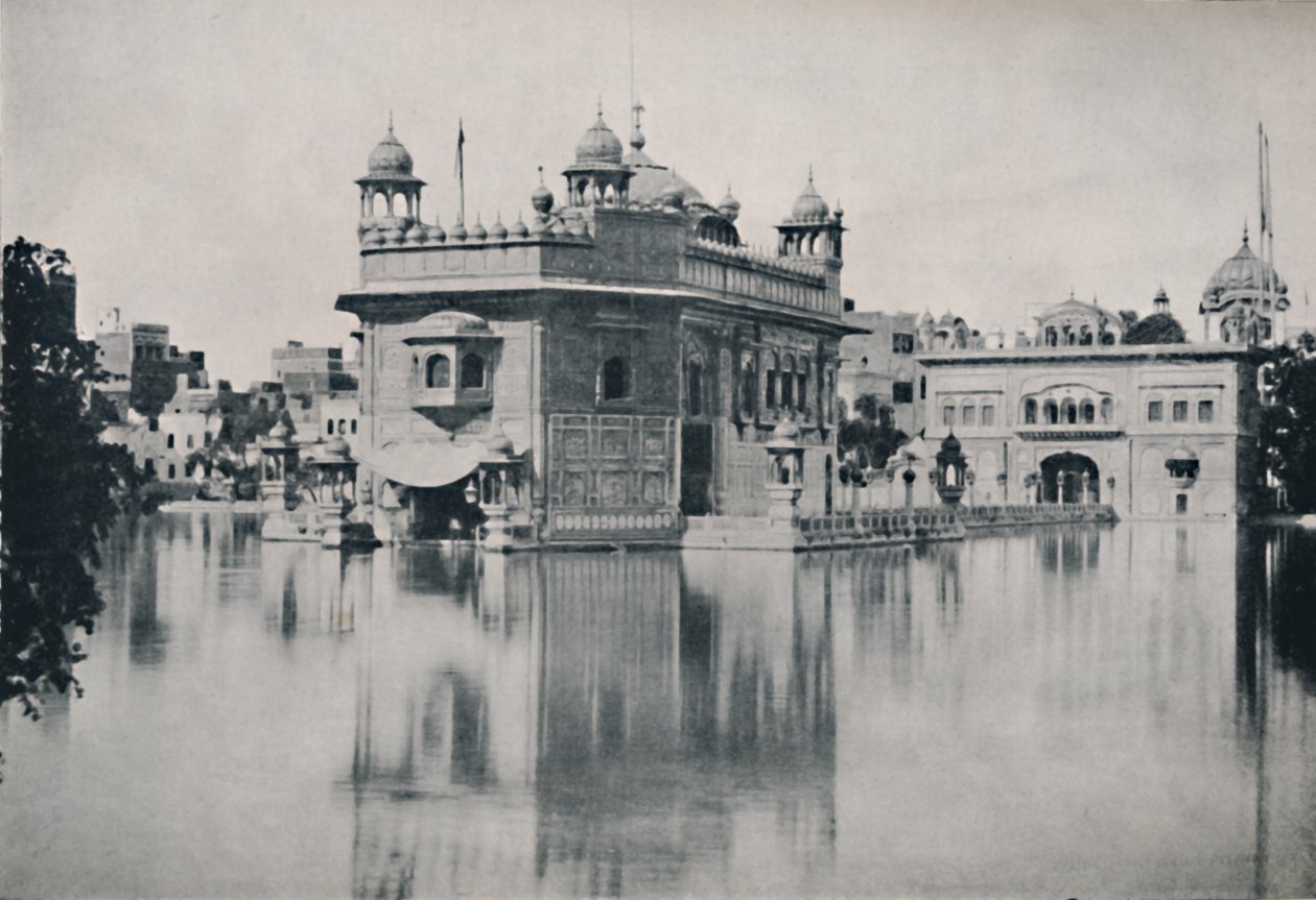 Det gylne tempel, Amritsar, 1936. av Unbekannt