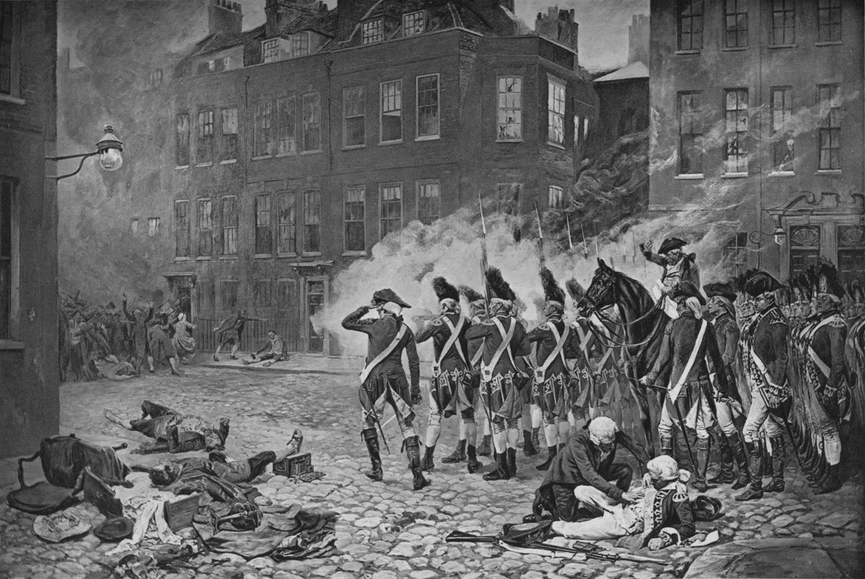 Gordon Riots, London, 1780 1905. av Unbekannt