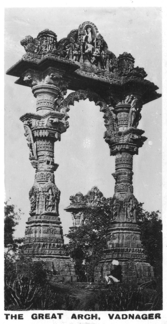 Den store buen, Vadnagar, Gujarat, India, c1925 av Unbekannt