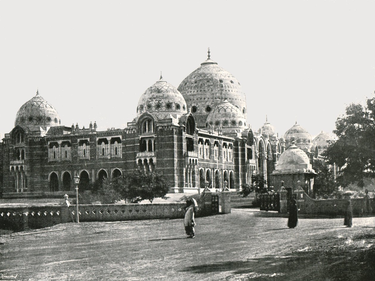 The Great College, Baroda, India, 1895. av Unbekannt