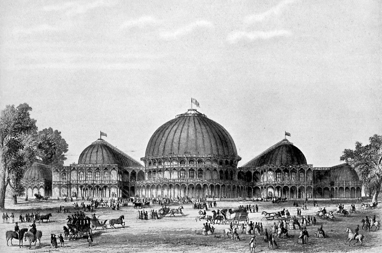 Den store utstillingen i Dublin, 1853, c1920 av Unbekannt