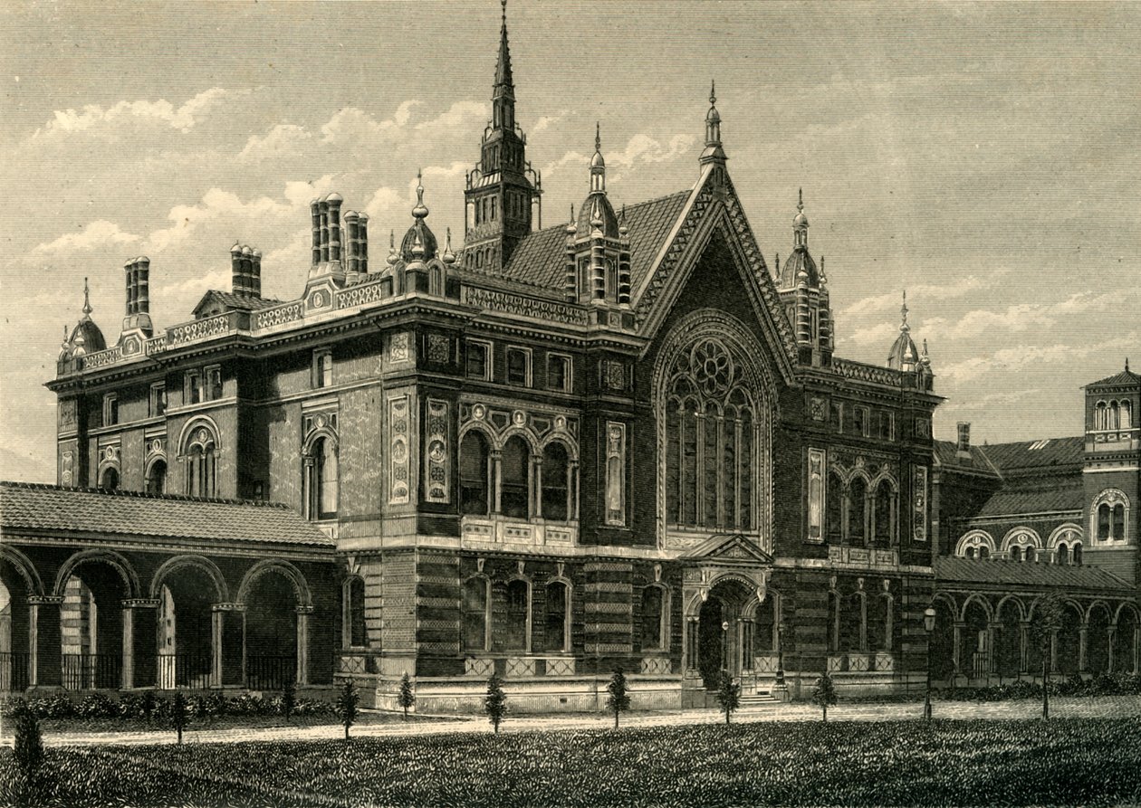 The Great Hall, Dulwich College, c1878. av Unbekannt