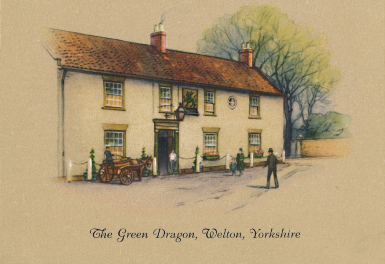 The Green Dragon, Welton, Yorkshire, 1939 av Unbekannt