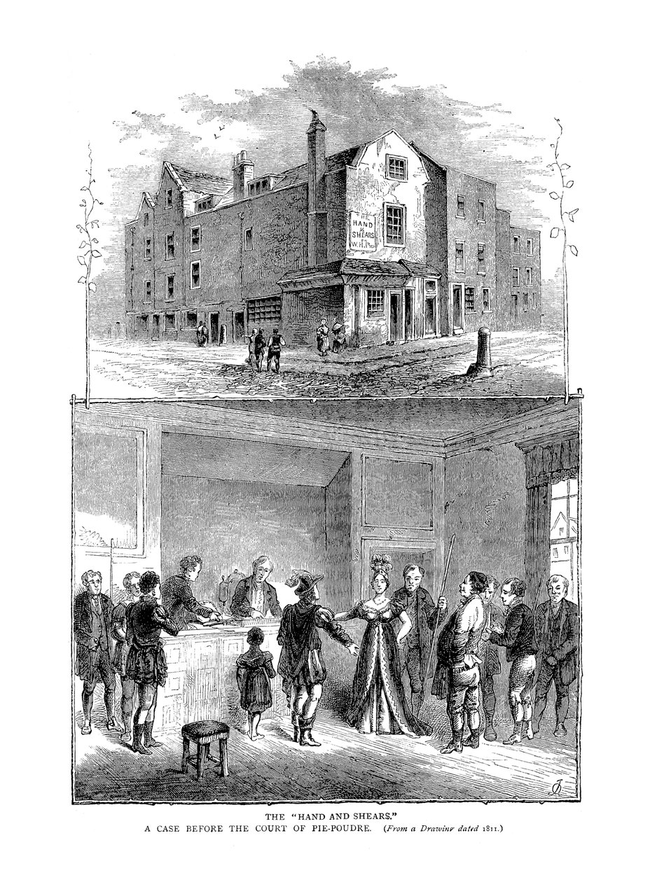 Hånden og saksen, 1878 av Unbekannt