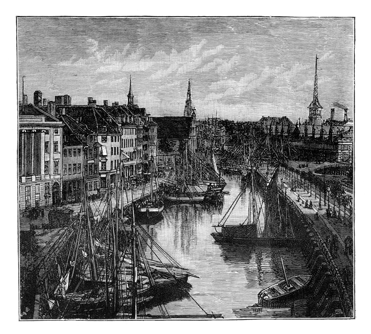 Havnen, København, Danmark av Unbekannt