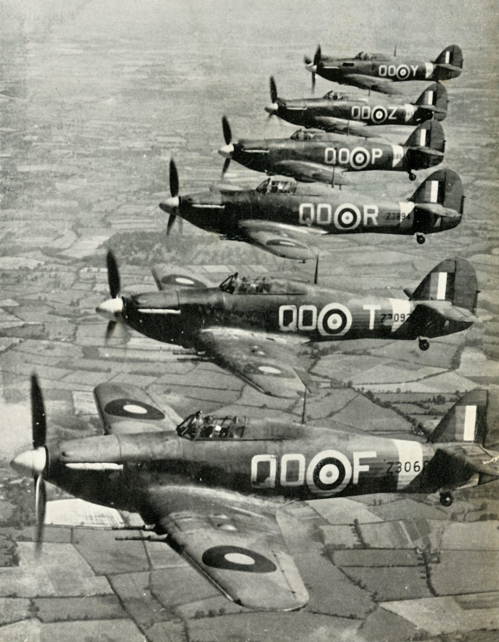 The Hawker Hurricane, 1941. av Unbekannt