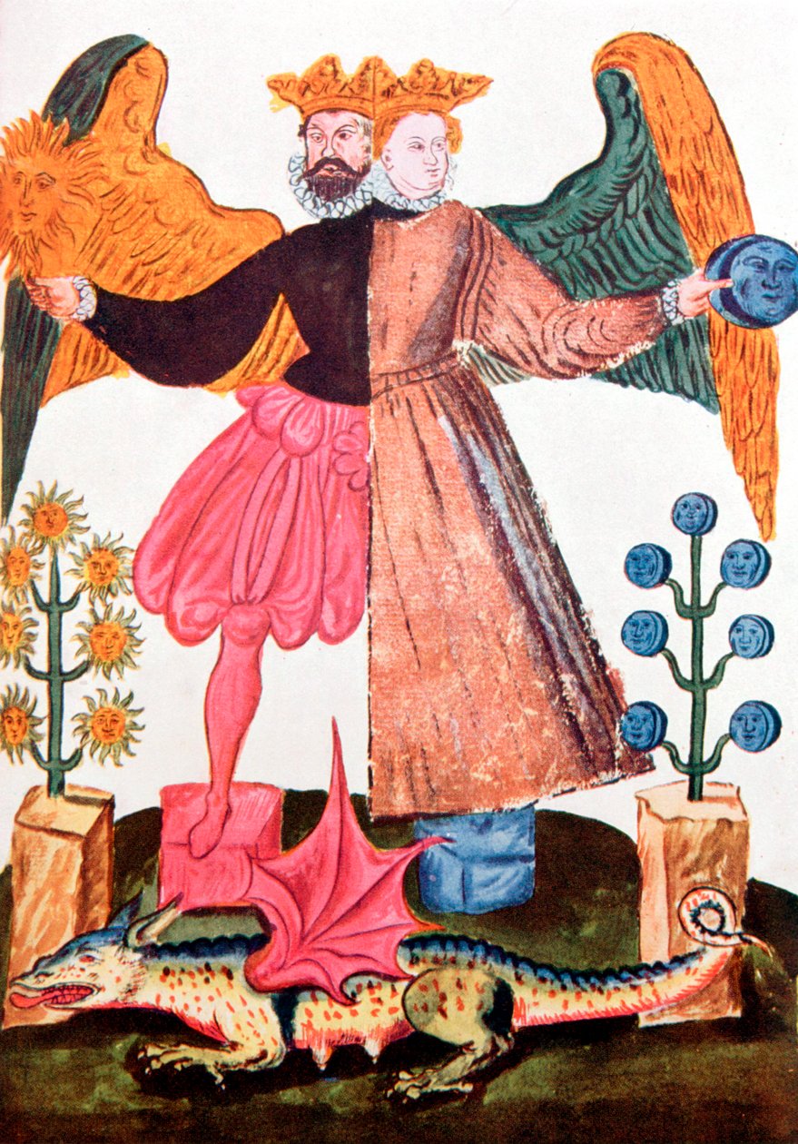 The Hermetic Androgyne, sent på 1600-tallet av Unbekannt