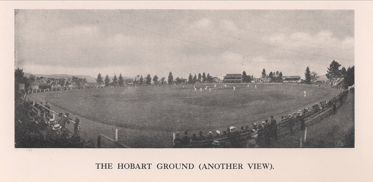 Hobart Cricket Ground, Tasmania, Australia, 1912 av Unbekannt