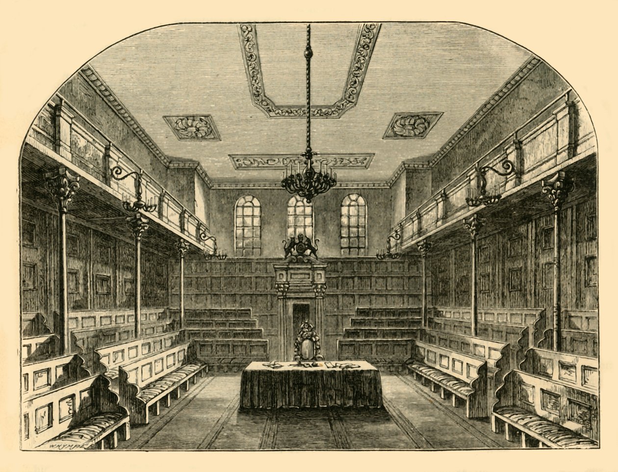 Huset i 1815, 1881. av Unbekannt