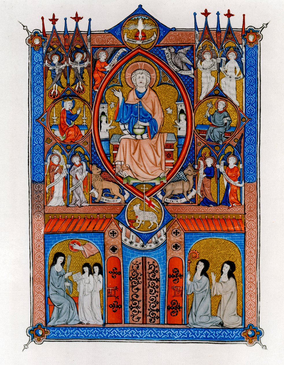 Den ideelle staten Sainte Abbaye, c1300 av Unbekannt