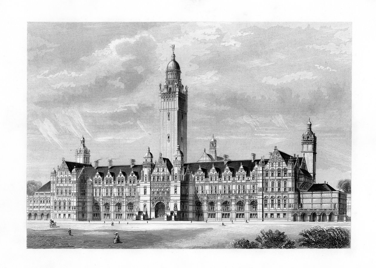 The Imperial Institute, South Kensington, London, 1899 av Unbekannt