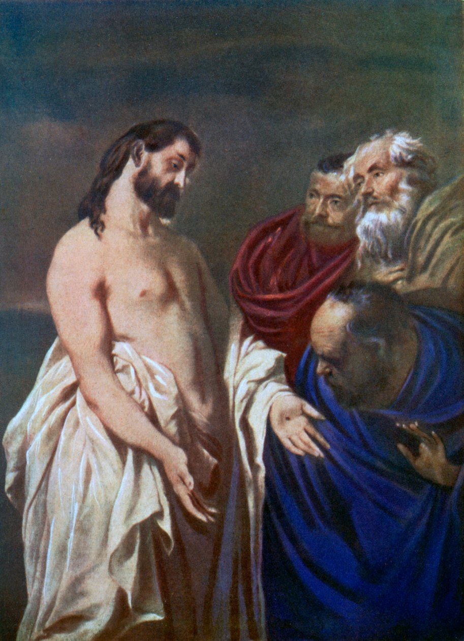 The Incredulation of Thomas, 1926 av Unbekannt
