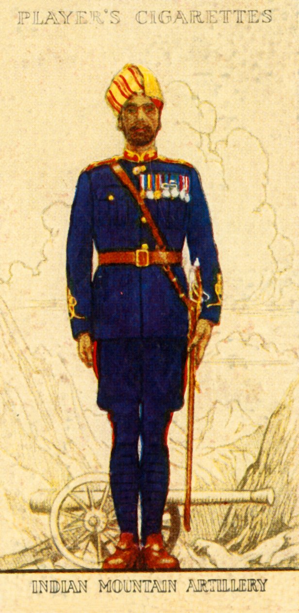 Det indiske fjellartilleriet, 1936. av Unbekannt