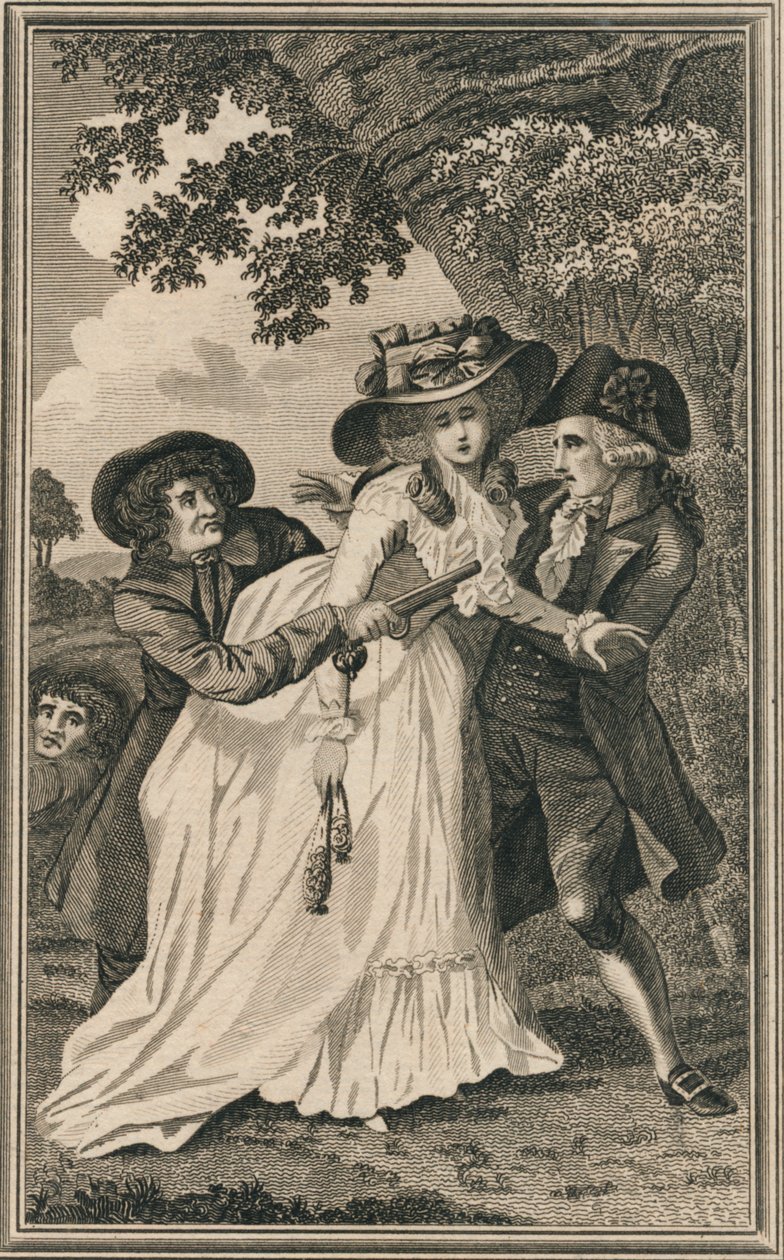 Det indiskrete argumentet, 1700-tallet. av Unbekannt