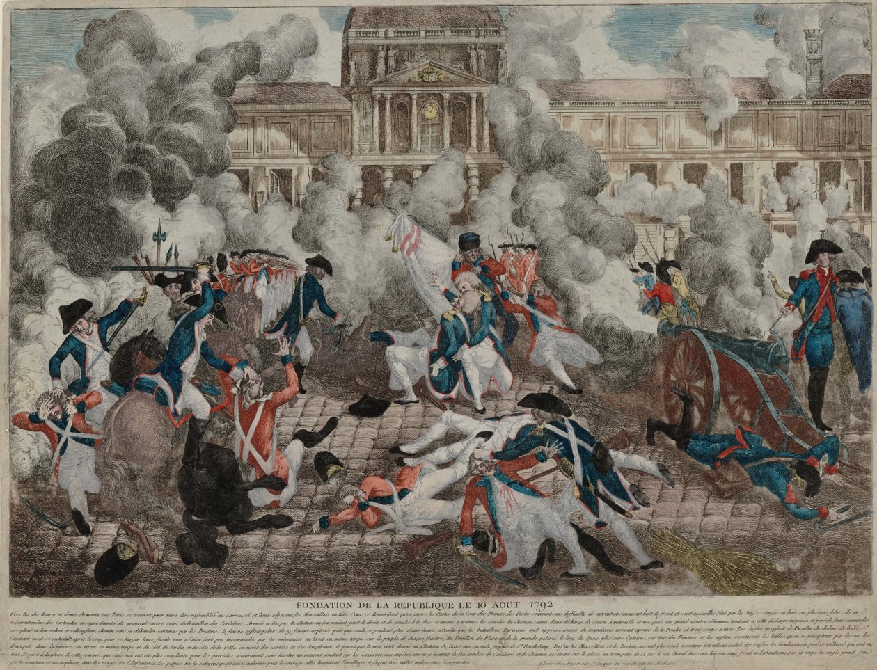 Opprøret av 10. august 1792, 1792. av Unbekannt